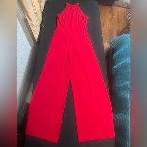 🌟GORGEOUS RED JUMPSUIT🌟 WORN TWICE.